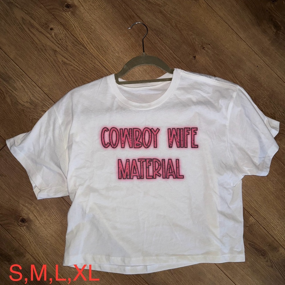 Cowboy Wife Material Shirt